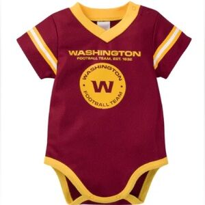 Gerber NFL Team Bodysuit Washington Football Team/Commanders/Redskins - 3-6m